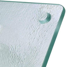 Load image into Gallery viewer, CounterArt Clear Tempered Glass Counter Saver/ Cutting Board 15 Inch by 12 Inch
