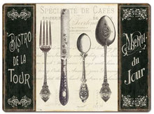Load image into Gallery viewer, Counterart French Menu Hardboard Placemat, Set of 2
