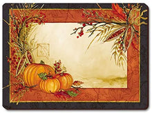 Load image into Gallery viewer, Counterart Hardboard Placemat, Autumn Array, Set of 2
