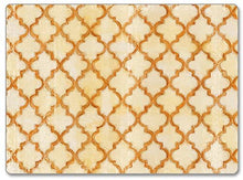 Load image into Gallery viewer, CounterArt Hardboard Placemat, Antique Quatrefoil, Set of 2
