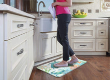 Load image into Gallery viewer, CounterArt Anti-Fatigue Comfort Floor Mats Sea Life Serenade - Printed in The USA 30” x 20”

