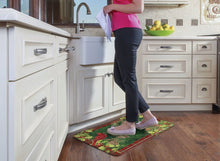 Load image into Gallery viewer, CounterArt Anti-fatigue Comfort Floor Mats Cardinals-Pine-Holly - Printed in the USA 30” x 20”
