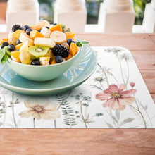 Load image into Gallery viewer, Counterart Set of 4 Reversible Wipe Clean Placemats A Country Weekend
