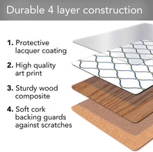 Load image into Gallery viewer, CALA HOME Deane Embroidery by Williamsburg Brand Table Mats Boxed Set of Four Placemats
