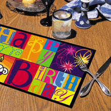 Load image into Gallery viewer, Counterart Paper Placemat, Bright Birthday, 24-Pack
