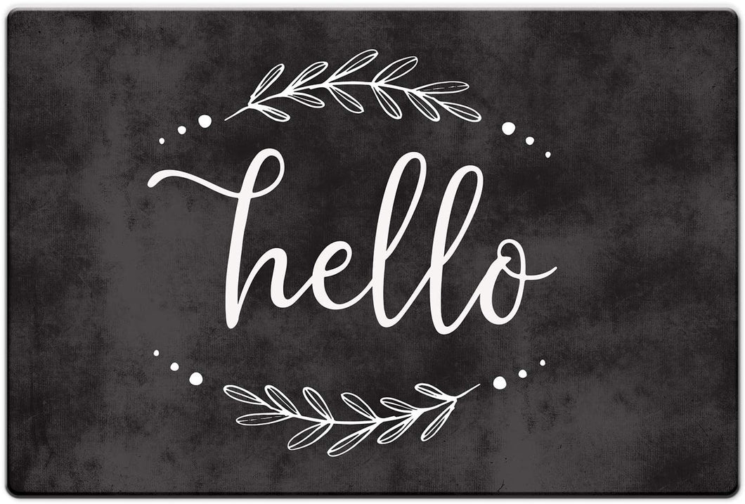 CounterArt Anti-Fatigue Comfort Floor Mats Hello - Printed in The USA 30” x 20”