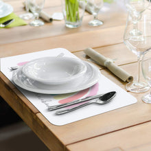 Load image into Gallery viewer, CounterArt Child Set of 4 Reversible Placemats Rainbow
