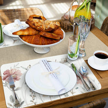 Load image into Gallery viewer, Counterart Set of 4 Reversible Wipe Clean Placemats A Country Weekend
