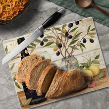 Load image into Gallery viewer, CounterArt California Wine Tempered Glass Counter Saver/Cutting Board 10” x 8” Made in the USA
