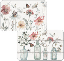 Load image into Gallery viewer, Counterart Set of 4 Reversible Wipe Clean Placemats A Country Weekend
