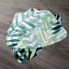 Load image into Gallery viewer, CounterArt Gossamer Palms Reversible Easy Care Set of Four Placemats, Made in The USA
