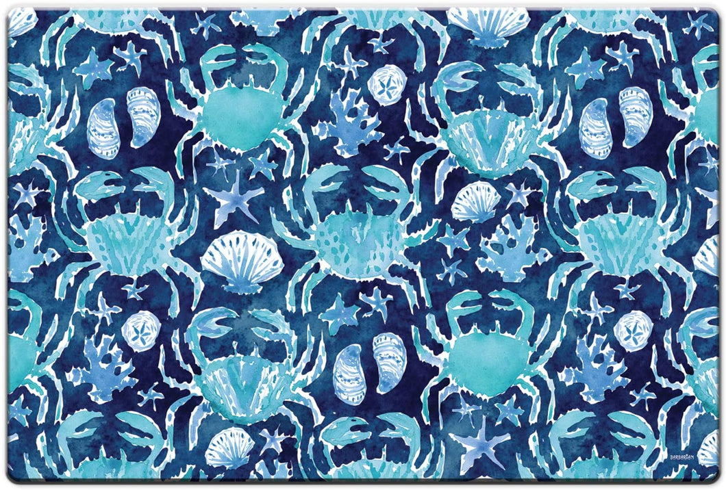 CounterArt Anti-Fatigue Comfort Floor Mats Ocean Fantasy - Printed in The USA 30” x 20”