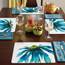 Load image into Gallery viewer, CALA HOME Watercolor Flower by Elizabeth Medley Table Mats Boxed Set of Four Placemats
