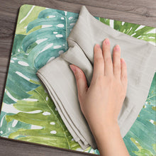 Load image into Gallery viewer, CALA HOME Tropical Green by Lisa Audit Table Mats Boxed Set of Four Placemats
