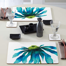 Load image into Gallery viewer, CALA HOME Watercolor Flower by Elizabeth Medley Table Mats Boxed Set of Four Placemats
