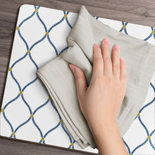Load image into Gallery viewer, CALA HOME Deane Embroidery by Williamsburg Brand Table Mats Boxed Set of Four Placemats
