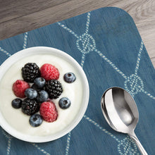 Load image into Gallery viewer, CounterArt Reversible Easy Care Flexible Plastic Placemats - Set Sail Set of 4 Made in The USA
