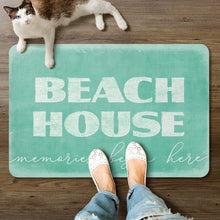 Load image into Gallery viewer, CounterArt Anti-Fatigue Comfort Floor Mats Beach House Rules - Printed in The USA 30” x 20”
