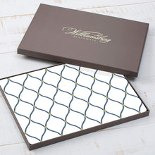 Load image into Gallery viewer, CALA HOME Deane Embroidery by Williamsburg Brand Table Mats Boxed Set of Four Placemats
