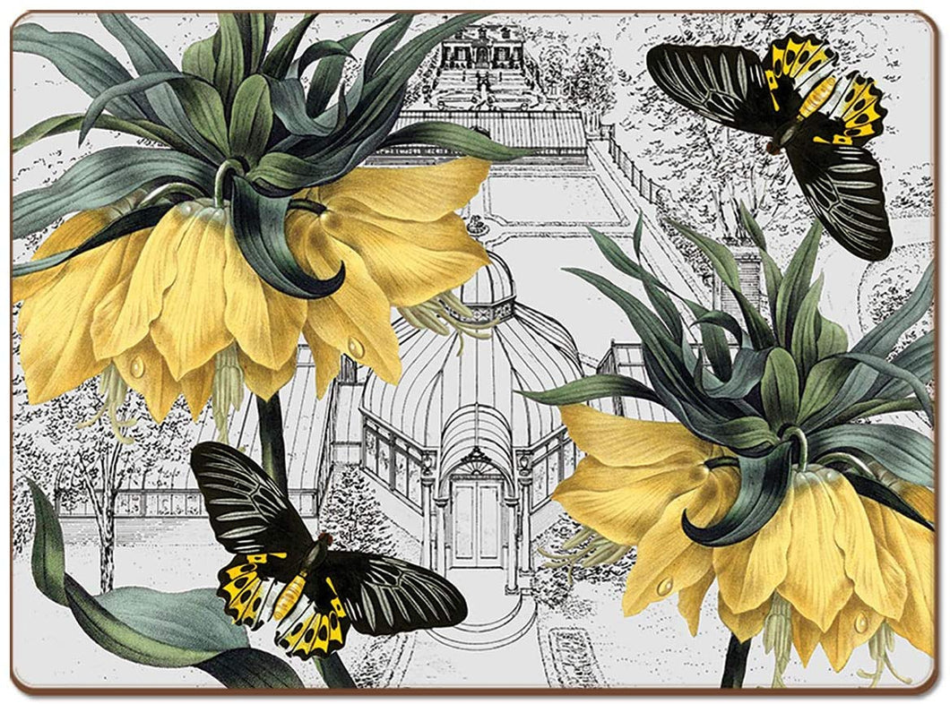 Conservatory by New York Botanical Gardens Table Mats Boxed Set of 4, made by Cala Home
