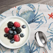 Load image into Gallery viewer, CounterArt Crabs Reversible Easy Care Set of Four Placemats, Made in The USA
