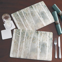 Load image into Gallery viewer, CALA HOME Woodland Walk by Lisa Audit Table Mats Boxed Set of Four Placemats
