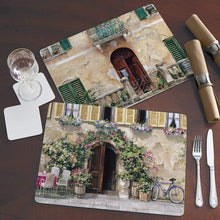 Load image into Gallery viewer, Tuscan Doorways Hardboard Table Mat Set of 4 by Cala Home
