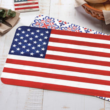 Load image into Gallery viewer, CounterArt American Pride Reversible Easy Care Set of Four Placemats, Made in The USA
